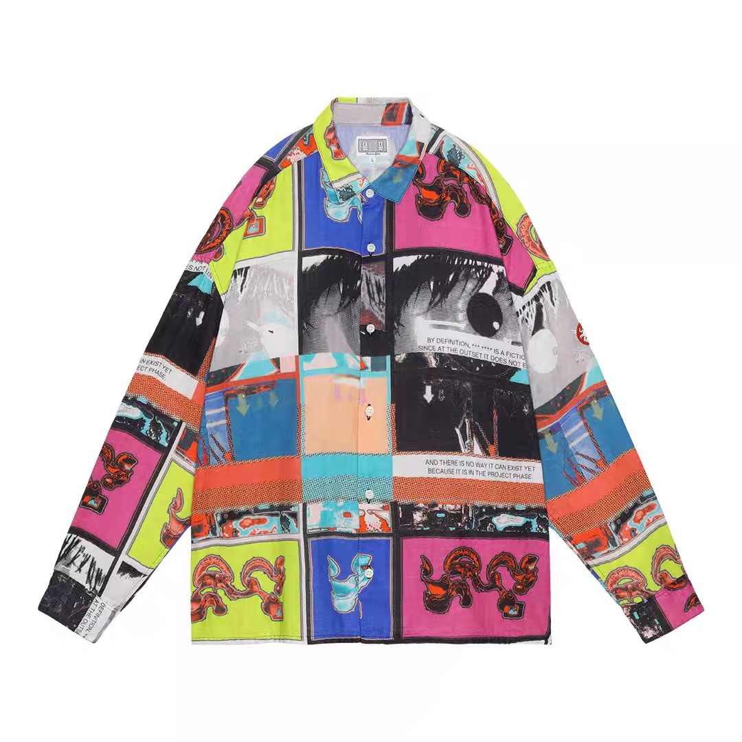 Рубашка унисекс разноцветная Cav Empt, мультиколор
Рубашка унисекс разноцветная Cav Empt, мультиколор