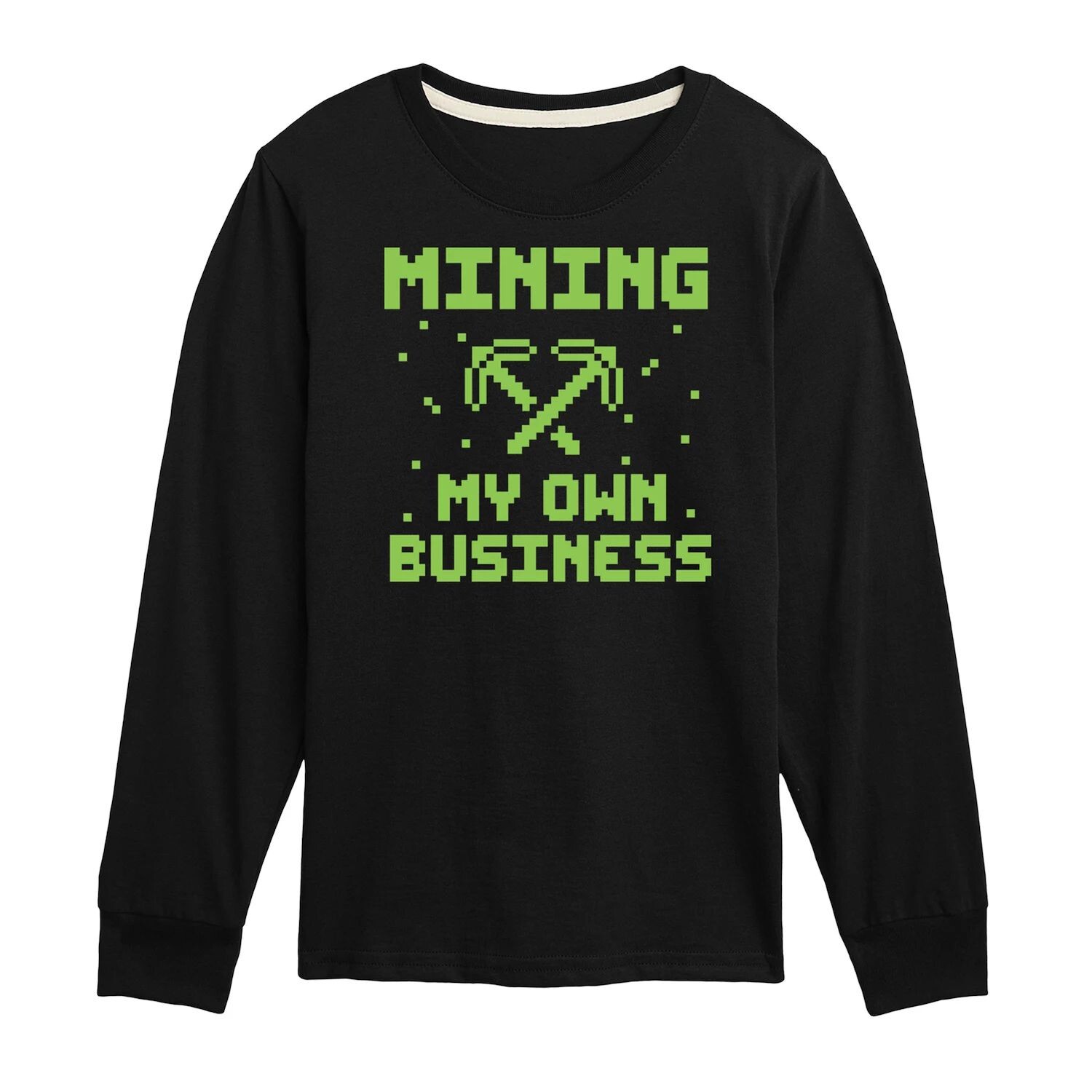 Футболка с рисунком Minecraft для мальчиков 8–20 лет «Mining My Own Business» Minecraft, черный
Футболка с рисунком Minecraft для мальчиков 8–20 лет «Mining My Own Business» Minecraft, черный