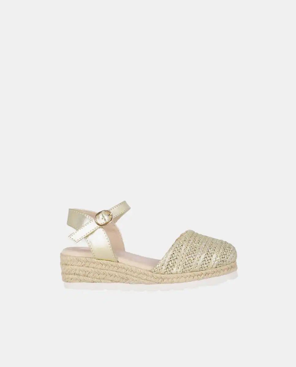 Эспадрильи для девочек на танкетке и пряжке Chika10, серебряный
Эспадрильи для девочек на танкетке и пряжке Chika10, серебряный