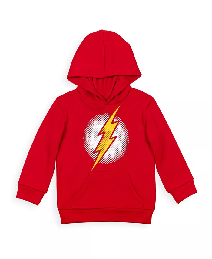 Детская флисовая толстовка с капюшоном для мальчиков Justice League, красный
Детская флисовая толстовка с капюшоном для мальчиков Justice League, красный