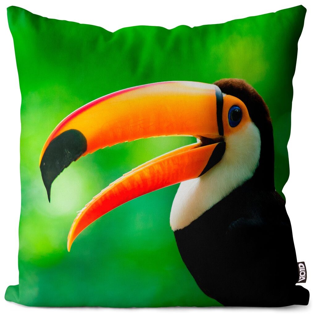 Чехол на подушку VOID Toucan Bird Safari Полиэстер Водонепроницаемая подушка для улицы и дома Размер: 60 x 60 см
Чехол на подушку VOID Toucan Bird Safari Полиэстер Водонепроницаемая подушка для улицы и дома Размер: 60 x 60 см