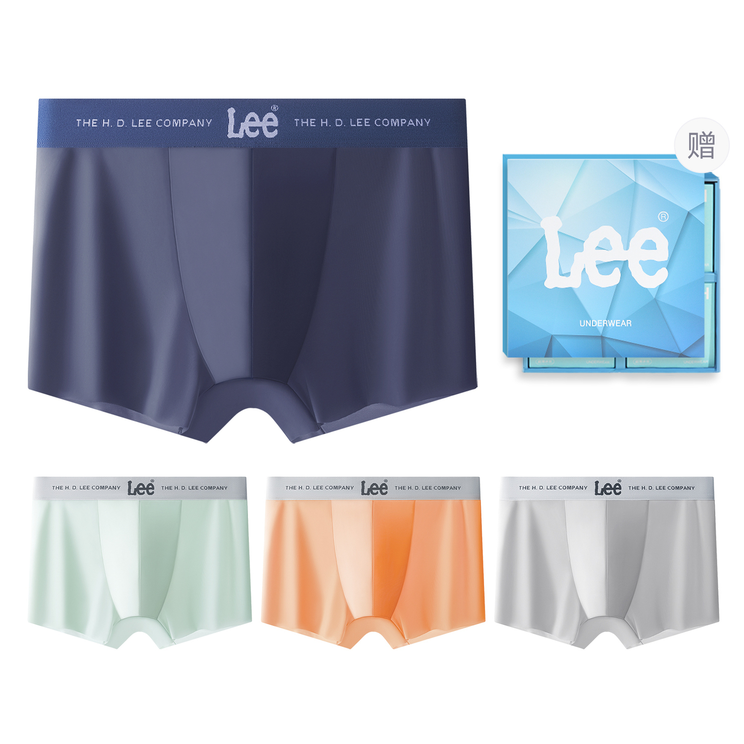 Lee Подарочный набор мужского белья 4 шт
Lee Подарочный набор мужского белья 4 шт