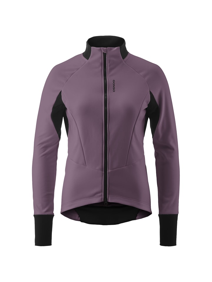 Куртка софтшелл дорожная фиолетового цвета Gonso
Куртка софтшелл дорожная фиолетового цвета Gonso