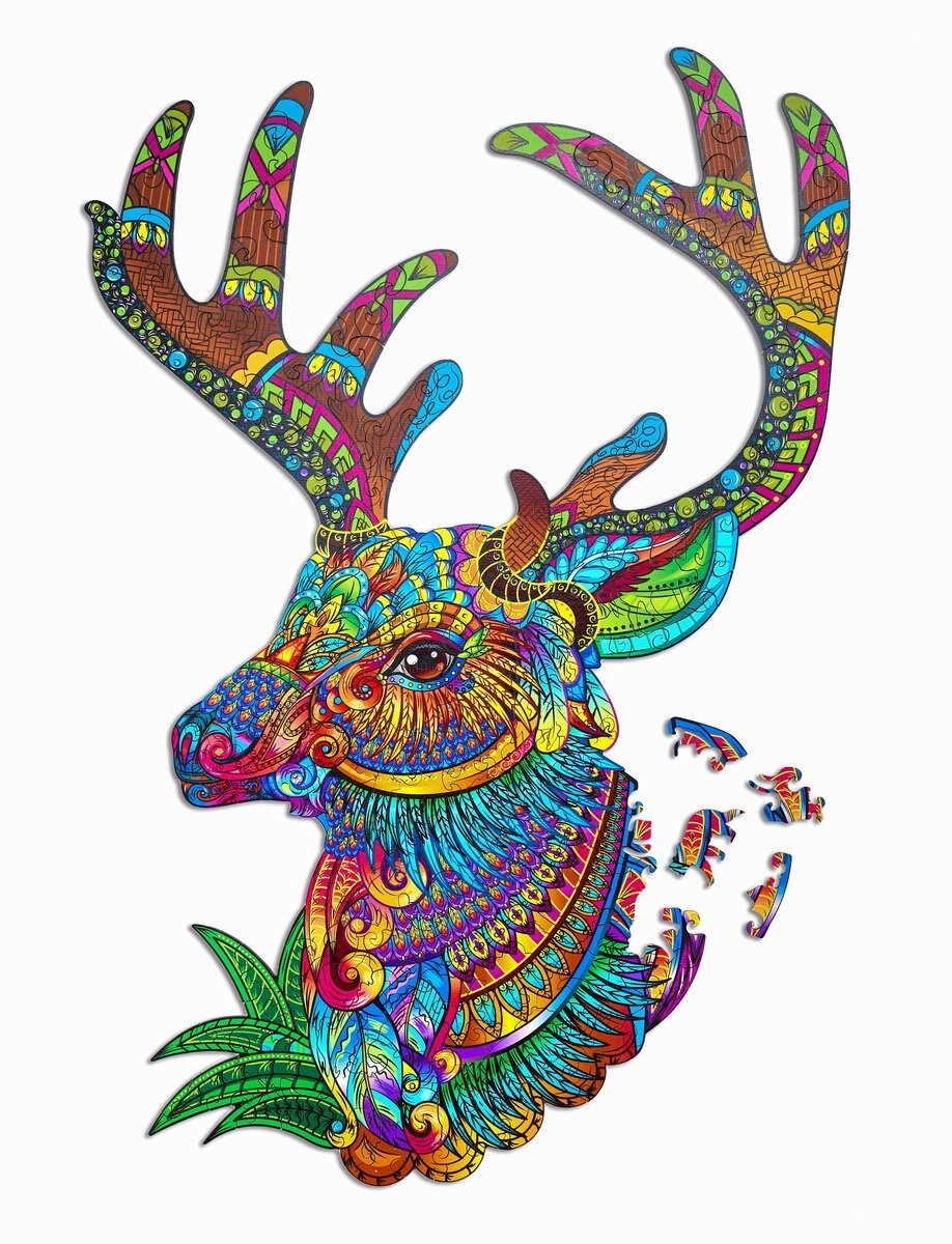 Деревянный пазл Сказка Олень Brushme
Деревянный пазл Сказка Олень Brushme