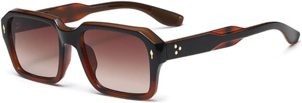 Солнцезащитные очки для мужчин и женщин - защита UV400 - двухцветные градиентные линзы с панковскими заклепками для занятий спортом на открытом воздухе и вождения DSVIGF, Brown Tea Gradient
Солнцезащитные очки для мужчин и женщин - защита UV400 - двухцветные градиентные линзы с панковскими заклепками для занятий спортом на открытом воздухе и вождения DSVIGF, Brown Tea Gradient