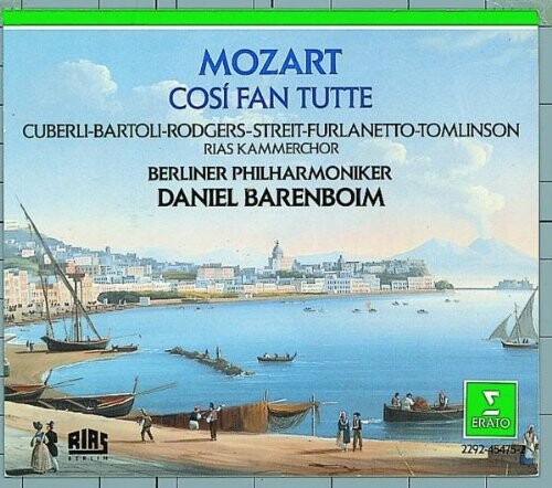 CD диск Mozart / Cuberli / Bartoli / Barenboim / Bpo: Cosi Fan Tutte
CD диск Mozart / Cuberli / Bartoli / Barenboim / Bpo: Cosi Fan Tutte