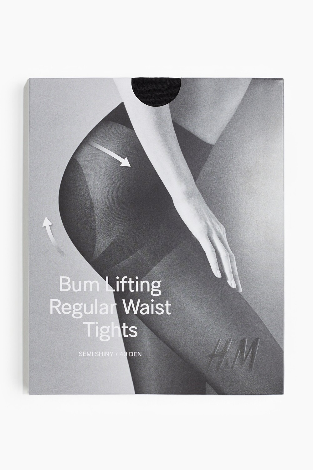 Колготки для поднятия ягодиц плотностью 40 ден. H&M, черный
Колготки для поднятия ягодиц плотностью 40 ден. H&M, черный