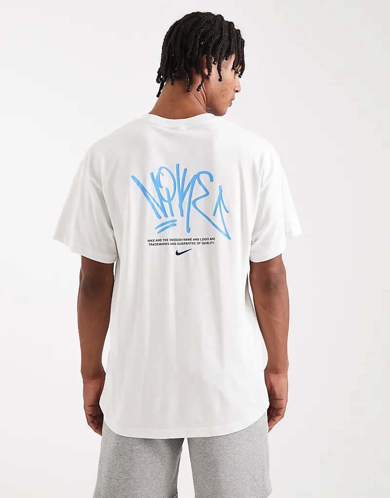 Футболка с графическим принтом Nike Street белого цвета
Футболка с графическим принтом Nike Street белого цвета