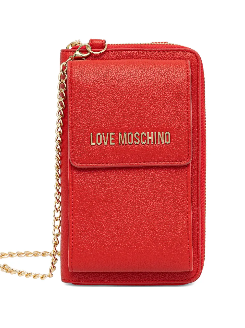 Сумка-кошелёк на цепочке с логотипом Love Moschino, красный
Сумка-кошелёк на цепочке с логотипом Love Moschino, красный