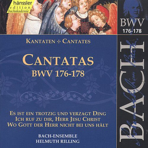 CD диск Bach / Gachinger Kantorei / Rilling: Sacred Cantatas BWV 176-178
CD диск Bach / Gachinger Kantorei / Rilling: Sacred Cantatas BWV 176-178