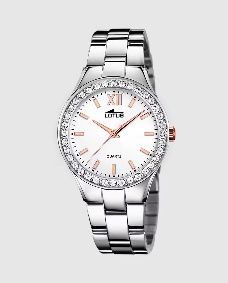 Женские часы 18883/1 Bliss в серебристой стали LOTUS, серебряный 
Женские часы 18883/1 Bliss в серебристой стали LOTUS, серебряный