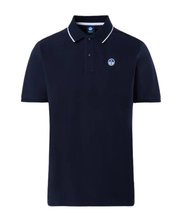 Полосатая рубашка-поло из органического хлопка North Sails, синий
Полосатая рубашка-поло из органического хлопка North Sails, синий