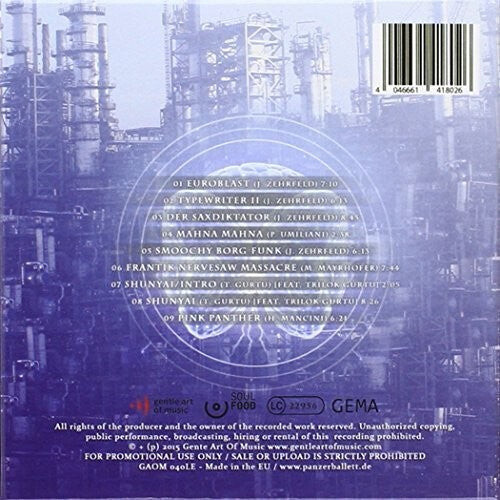 CD диск Panzerballett: Breaking Brain
CD диск Panzerballett: Breaking Brain