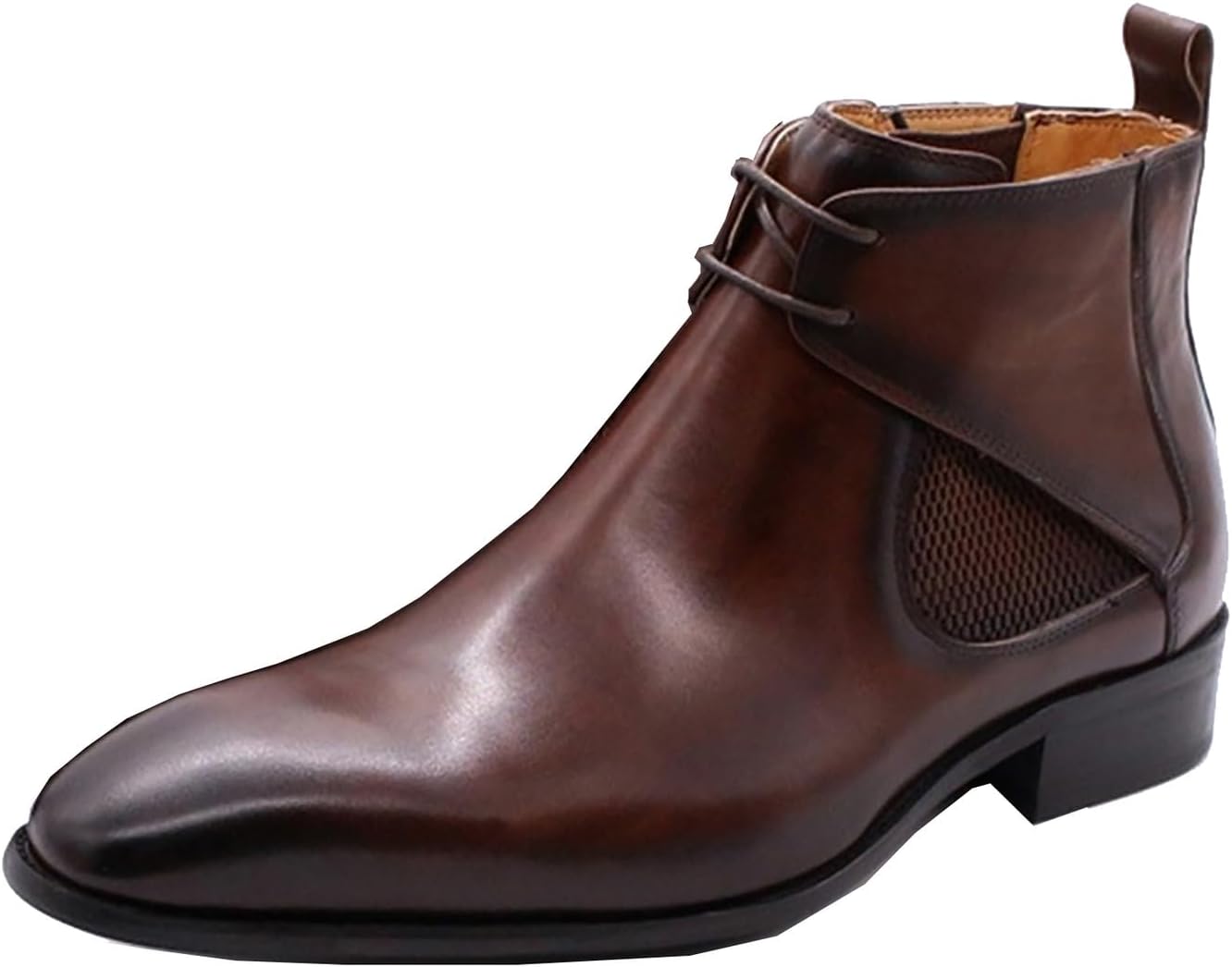 Мужские повседневные ботинки Santimon Chelsea, кожаные ботинки до щиколотки с острым носком, туксидо Чакка, модные ботинки для выпускного, свадьбы, делового и вестерн-ковбойского стиля, Coffee
Мужские повседневные ботинки Santimon Chelsea, кожаные ботинки до щиколотки с острым носком, туксидо Чакка, модные ботинки для выпускного, свадьбы, делового и вестерн-ковбойского стиля, Coffee