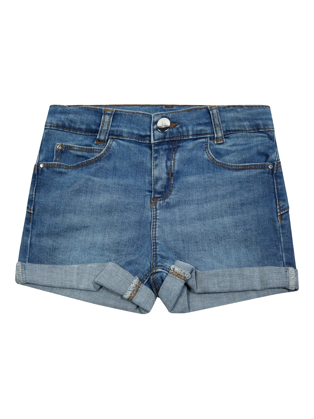 Джинсовые шорты с логотипом Liu Jo Kids, синий
Джинсовые шорты с логотипом Liu Jo Kids, синий