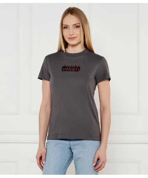 Футболка Трапани Regular fit Pinko, серый
Футболка Трапани Regular fit Pinko, серый