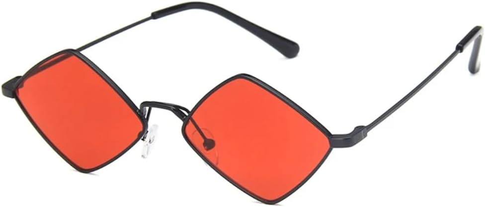 Солнцезащитные очки с защитой UV400 | Маленькая металлическая оправа, цветные линзы | Для женщин и мужчин, для занятий спортом на открытом воздухе и вождения DSVIGF, Black Red
Солнцезащитные очки с защитой UV400 | Маленькая металлическая оправа, цветные линзы | Для женщин и мужчин, для занятий спортом на открытом воздухе и вождения DSVIGF, Black Red