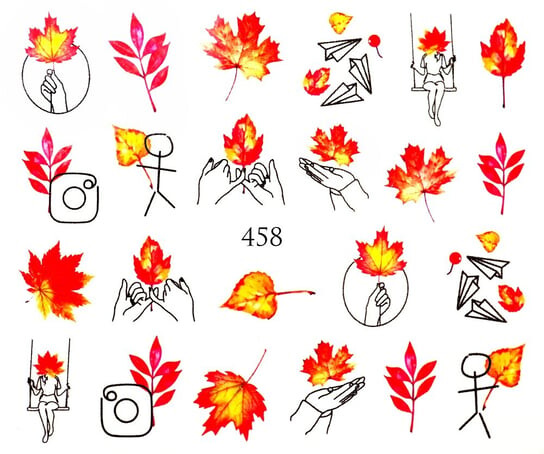 Водные наклейки для ногтей - №458, Raisin
Водные наклейки для ногтей - №458, Raisin