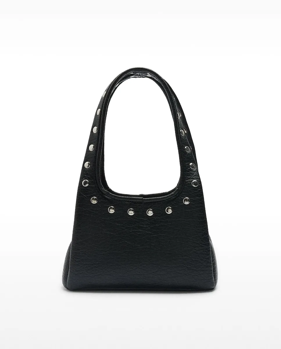 Сумка через плечо трансформирующаяся с декоративными заклепками и застежкой-молнией Parfois, черный
Сумка через плечо трансформирующаяся с декоративными заклепками и застежкой-молнией Parfois, черный