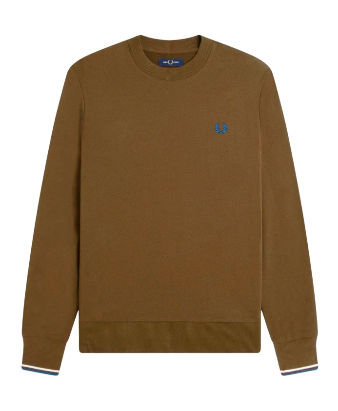 Толстовка с круглым вырезом Fred Perry, коричневый
Толстовка с круглым вырезом Fred Perry, коричневый