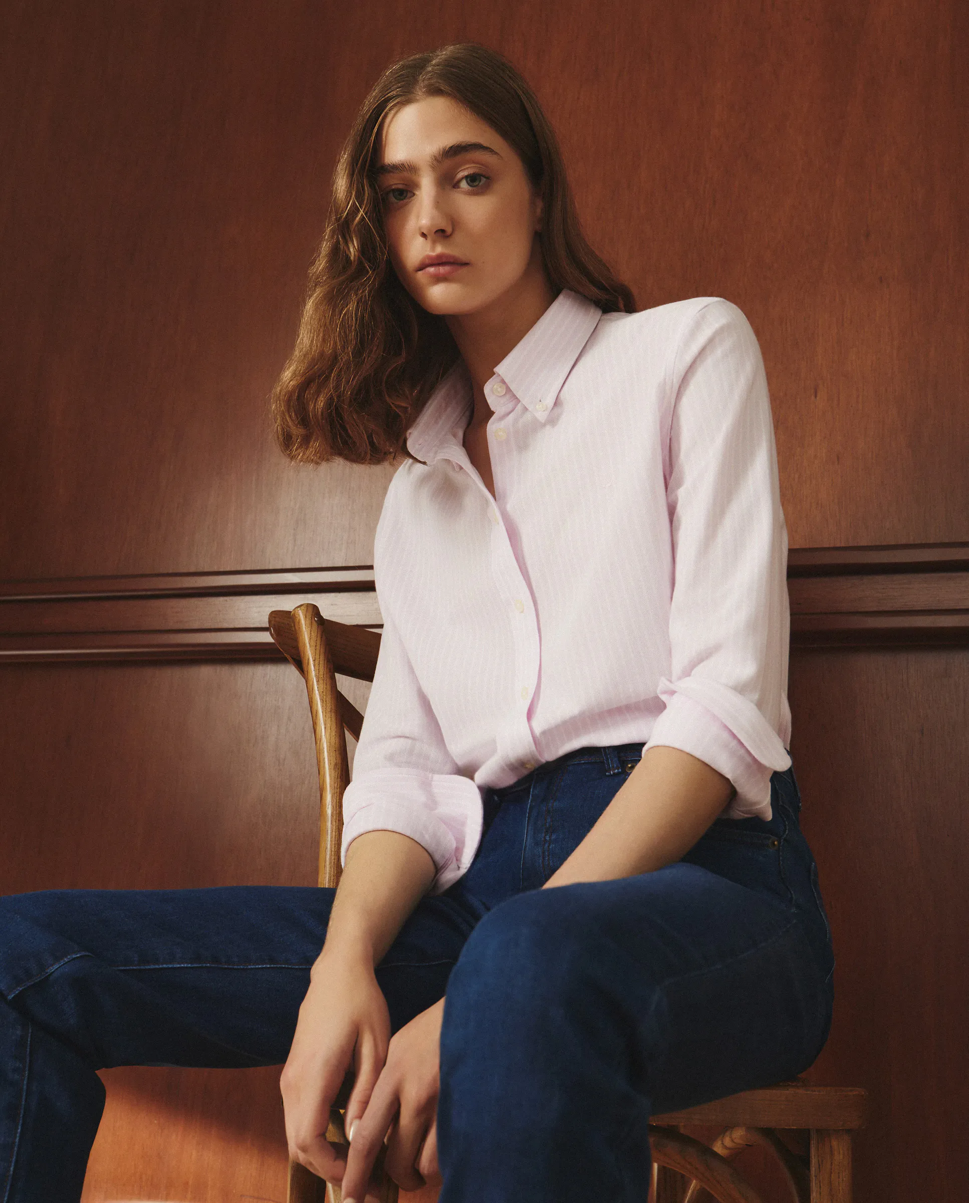 Длинная хлопковая рубашка Lloyd's, розовый
Длинная хлопковая рубашка Lloyd's, розовый