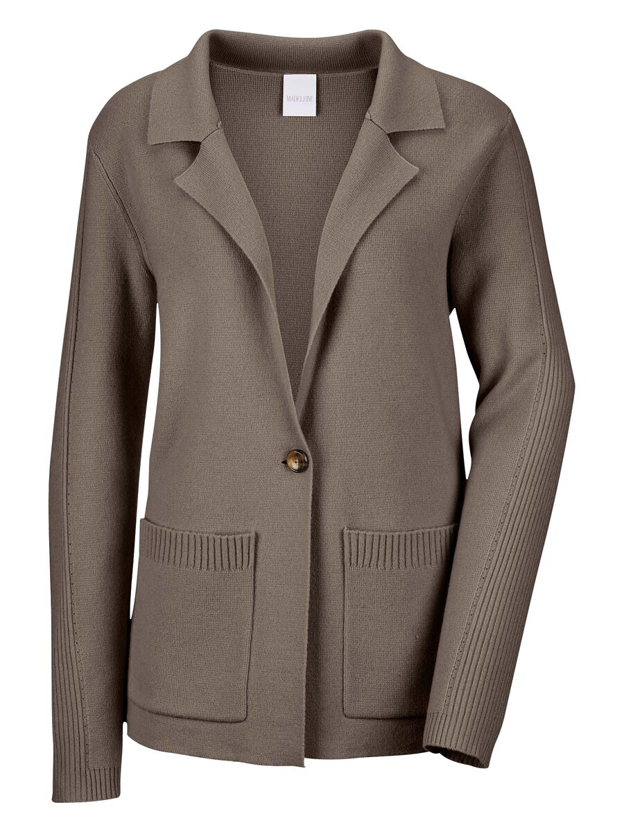 Вязаный кардиган MADELEINE, коричневый 
Вязаный кардиган MADELEINE, коричневый