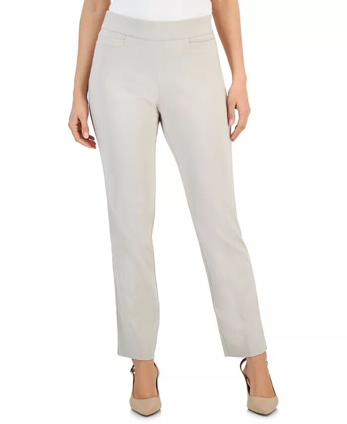 Женские узкие брюки без застежки JM Collection, бежевый
Женские узкие брюки без застежки JM Collection, бежевый