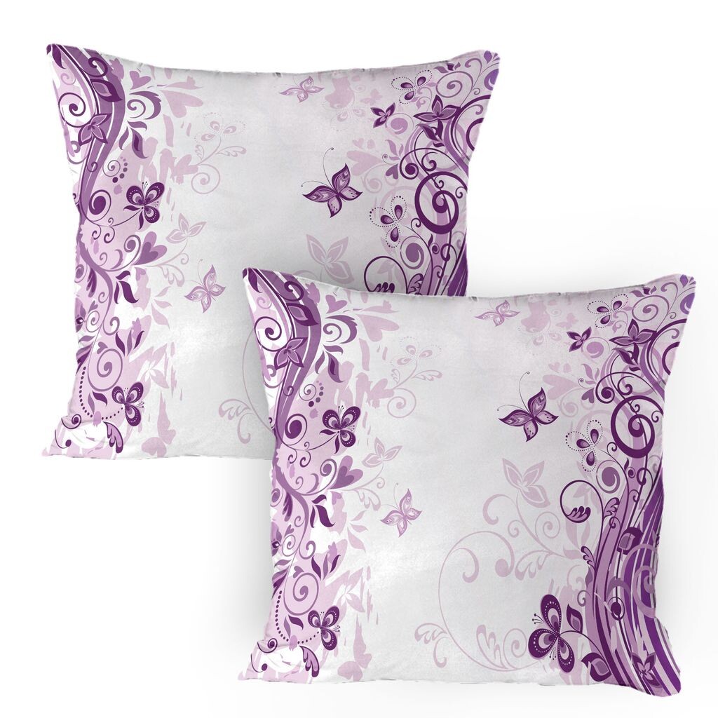 ABAKUHAUS Чехлы на подушку Butterfly, набор из 2 шт., иллюстрация сказочных бабочек с различным цветочным узором, чехол для подушки с декоративным принтом, 80 x 80 см, фиолетовый
ABAKUHAUS Чехлы на подушку Butterfly, набор из 2 шт., иллюстрация сказочных бабочек с различным цветочным узором, чехол для подушки с декоративным принтом, 80 x 80 см, фиолетовый