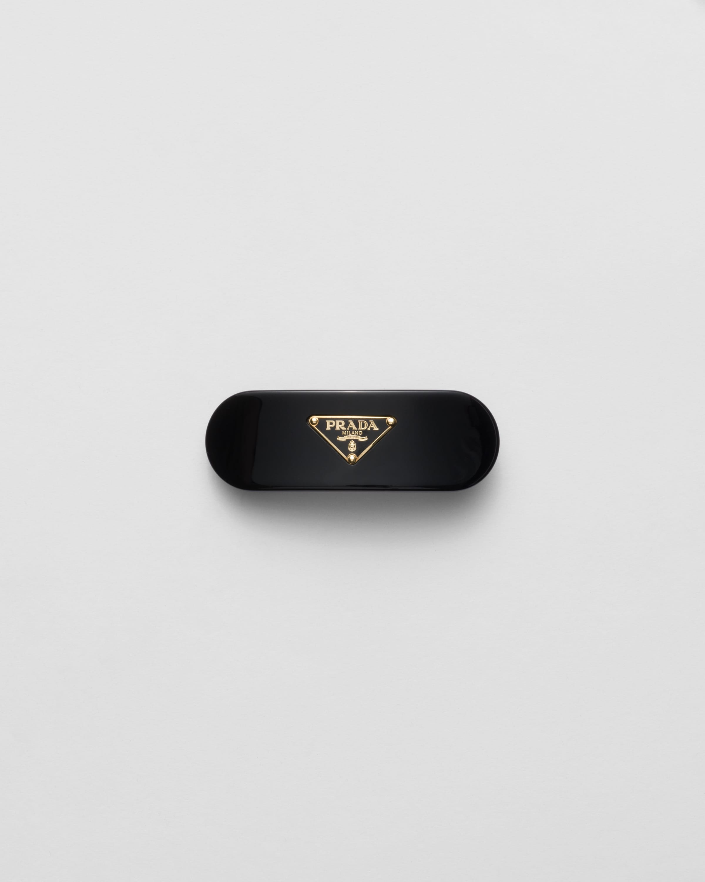 Заколка для волос из плексигласа Prada, черный
Заколка для волос из плексигласа Prada, черный