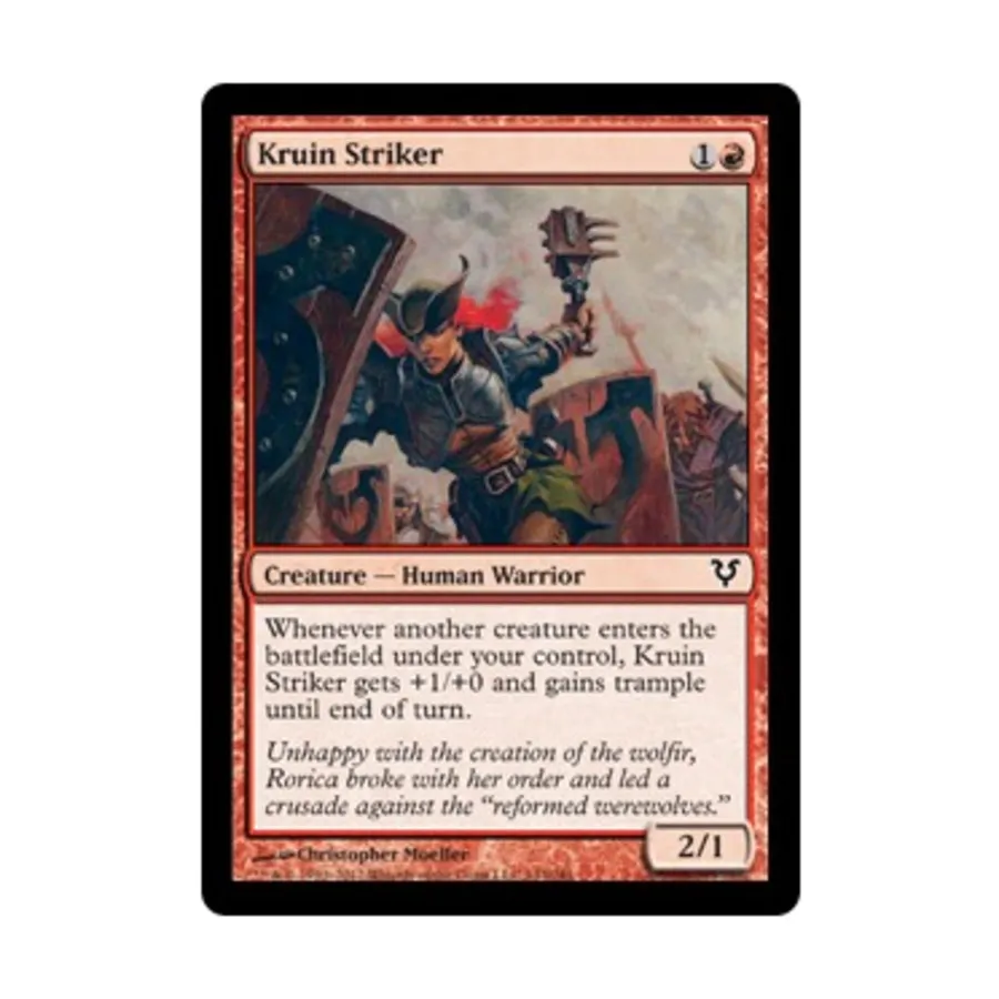 CCG Круин Нападающий (C) (Рапира), MTG - Avacyn Restored
CCG Круин Нападающий (C) (Рапира), MTG - Avacyn Restored