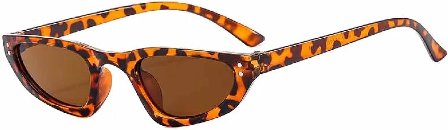 Модные ретро-солнцезащитные очки в маленькой треугольной оправе для мужчин и женщин, роскошные солнцезащитные очки для уличной стрельбы, женские, с защитой от УФ-излучения UV400 TKKTLLT, Leopard Brown
Модные ретро-солнцезащитные очки в маленькой треугольной оправе для мужчин и женщин, роскошные солнцезащитные очки для уличной стрельбы, женские, с защитой от УФ-излучения UV400 TKKTLLT, Leopard Brown