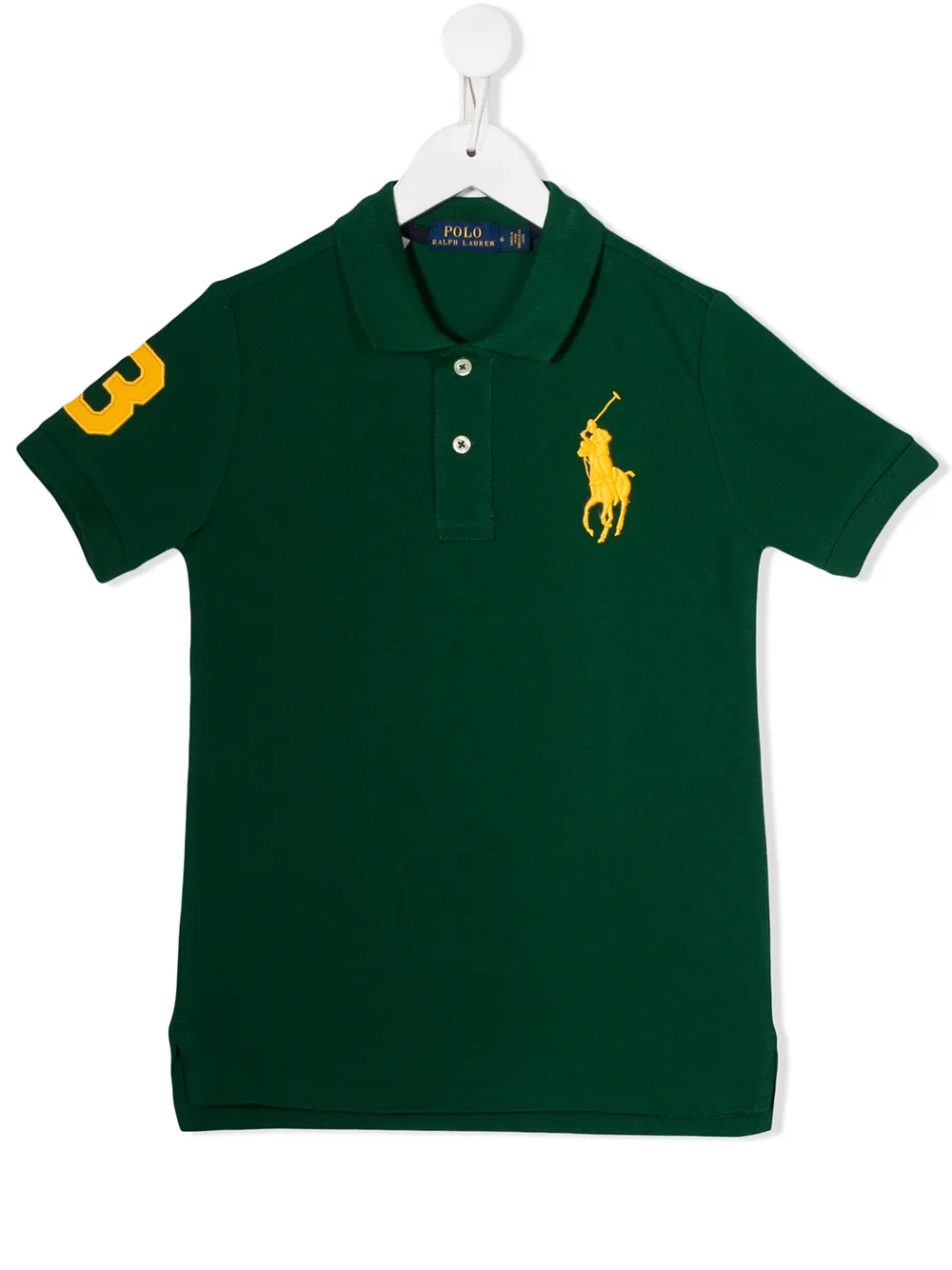 Рубашка-поло с вышитым логотипом Polo Ralph Lauren Kids, зеленый
Рубашка-поло с вышитым логотипом Polo Ralph Lauren Kids, зеленый
