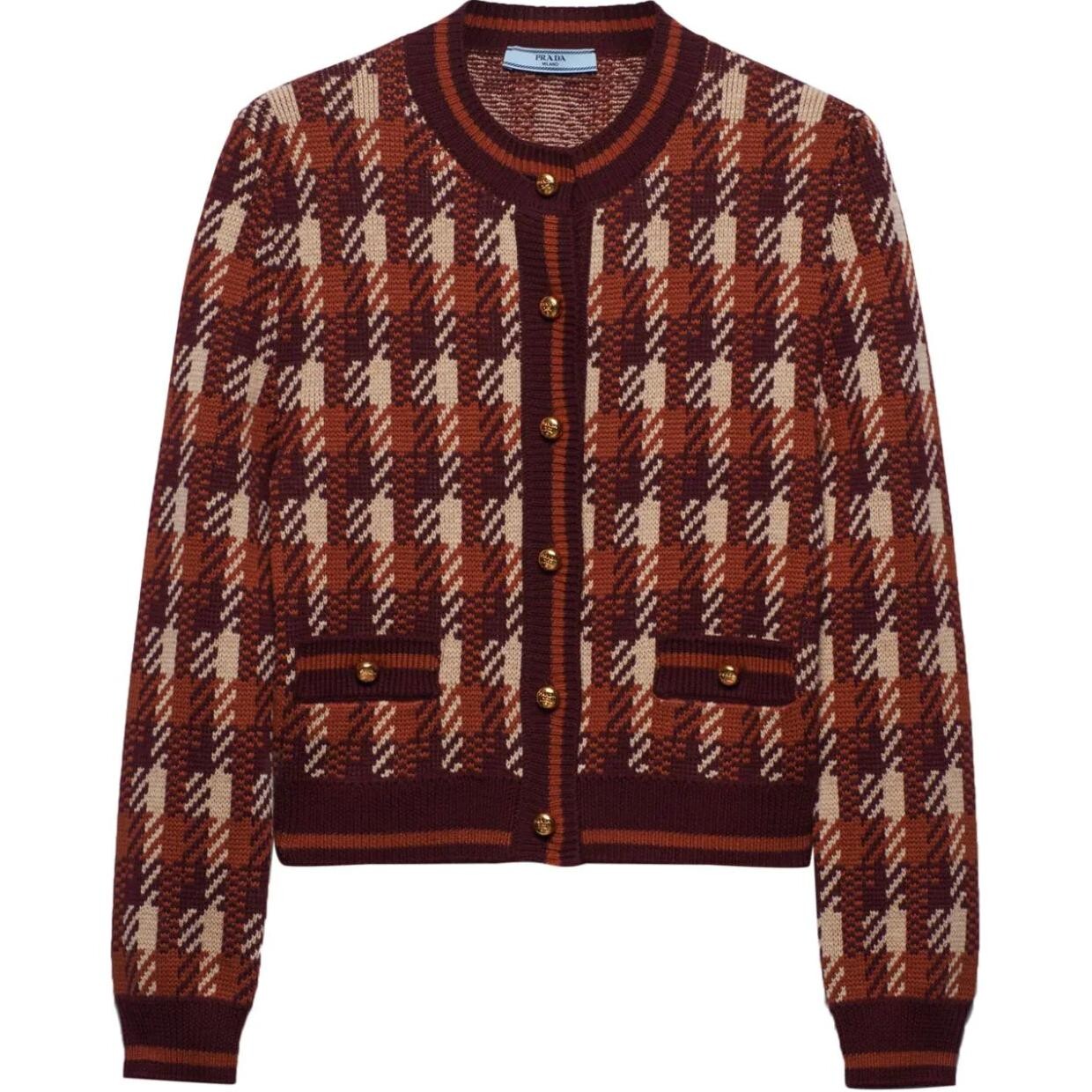 Кардиган женский Prada, коричневый / верблюжий
Кардиган женский Prada, коричневый / верблюжий
