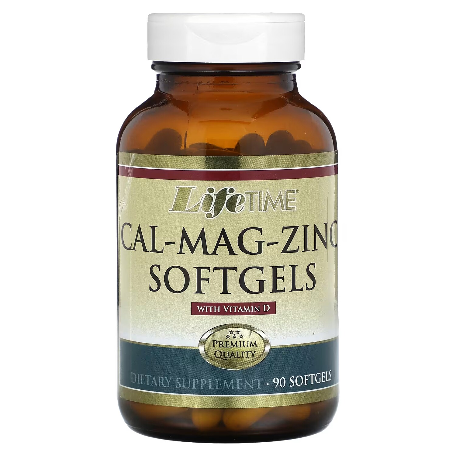 Добавка LifeTime Vitamins Cal-Mag-Zinc с витамином D, 90 мягких таблеток
Добавка LifeTime Vitamins Cal-Mag-Zinc с витамином D, 90 мягких таблеток