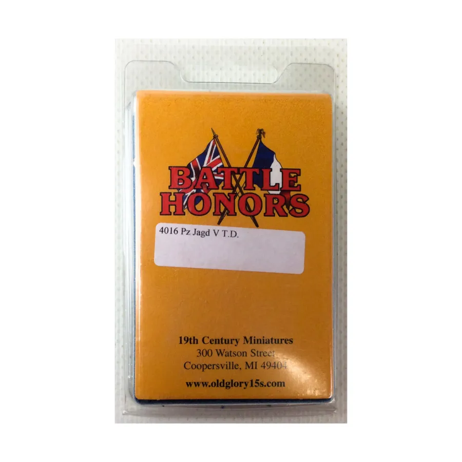 Истребитель танков Pz Jagd V, Battle Honors - WWII - Germany (25mm) 
Истребитель танков Pz Jagd V, Battle Honors - WWII - Germany (25mm)