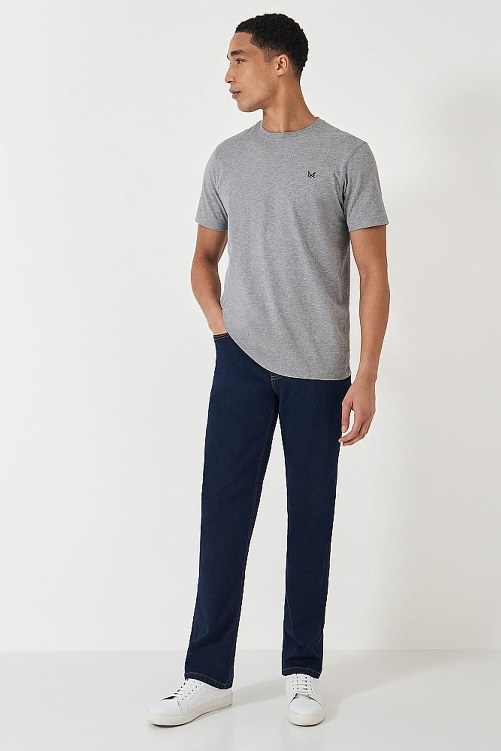 Классическая футболка из гладкого хлопка для экипажа Crew Clothing Company, серый
Классическая футболка из гладкого хлопка для экипажа Crew Clothing Company, серый