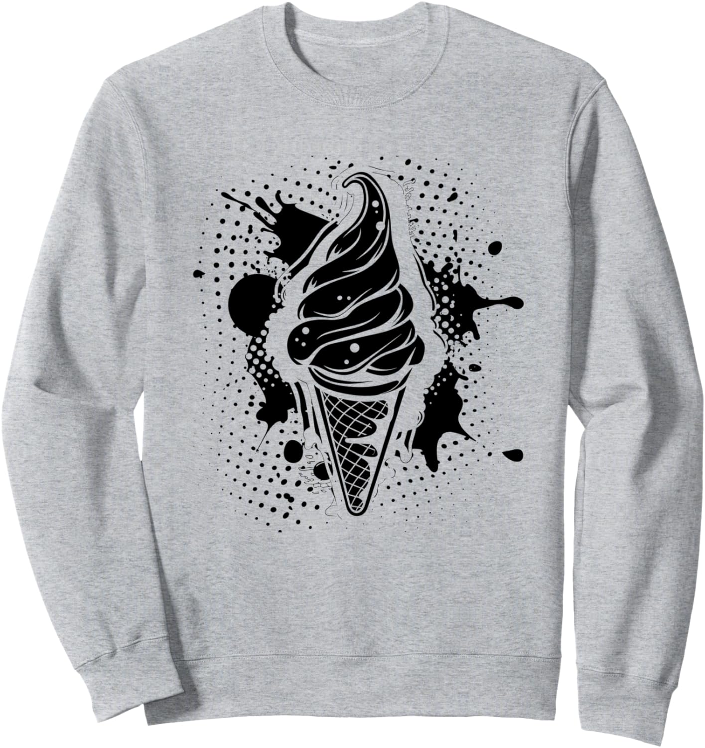 Толстовка с надписью Мороженое в рожке, брызги, джелатерия Funny Ice Cream T-Shirts And Gifts, серый
Толстовка с надписью Мороженое в рожке, брызги, джелатерия Funny Ice Cream T-Shirts And Gifts, серый
