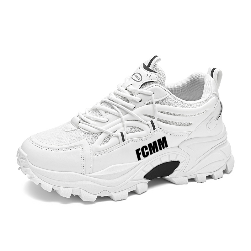 Дышащие увеличивающие рост детские повседневные кроссовки для подростков FCMM, белый
Дышащие увеличивающие рост детские повседневные кроссовки для подростков FCMM, белый