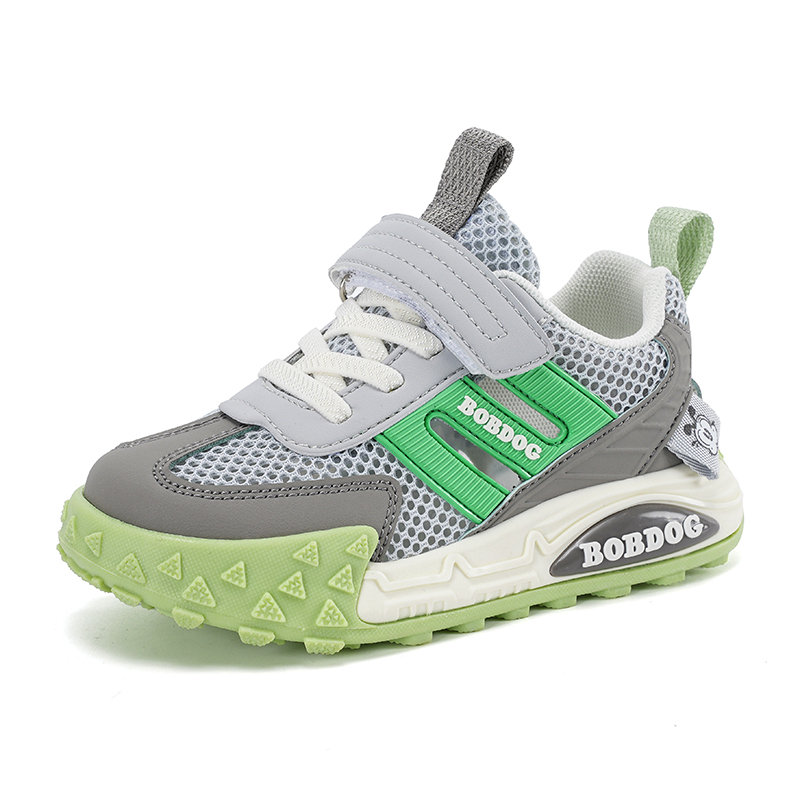 Противоскользящая износостойкая детская обувь для улицы для детей 3–7 лет BOBDOG, серый/зеленый
Противоскользящая износостойкая детская обувь для улицы для детей 3–7 лет BOBDOG, серый/зеленый