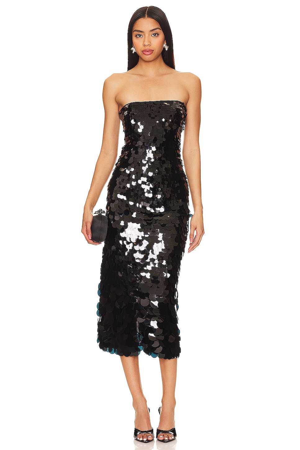 Платье миди вита Nbd, черный
Платье миди вита Nbd, черный