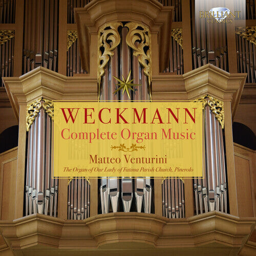 CD диск Weckmann / Venturini: Complete Organ Music
CD диск Weckmann / Venturini: Complete Organ Music