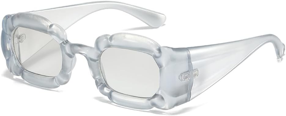 Квадратные женские солнцезащитные очки конфетных цветов UV400, винтажные градиентные мужские солнцезащитные очки неправильной формы с широкими дужками HYYZZC, Silver Light Gray
Квадратные женские солнцезащитные очки конфетных цветов UV400, винтажные градиентные мужские солнцезащитные очки неправильной формы с широкими дужками HYYZZC, Silver Light Gray