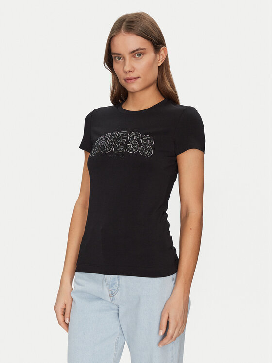 Облегающая футболка W5GI04 J1314 Guess, черный
Облегающая футболка W5GI04 J1314 Guess, черный