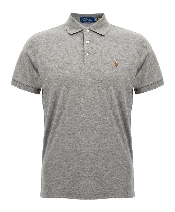 Поло с вышитым логотипом Polo Ralph Lauren, серый
Поло с вышитым логотипом Polo Ralph Lauren, серый