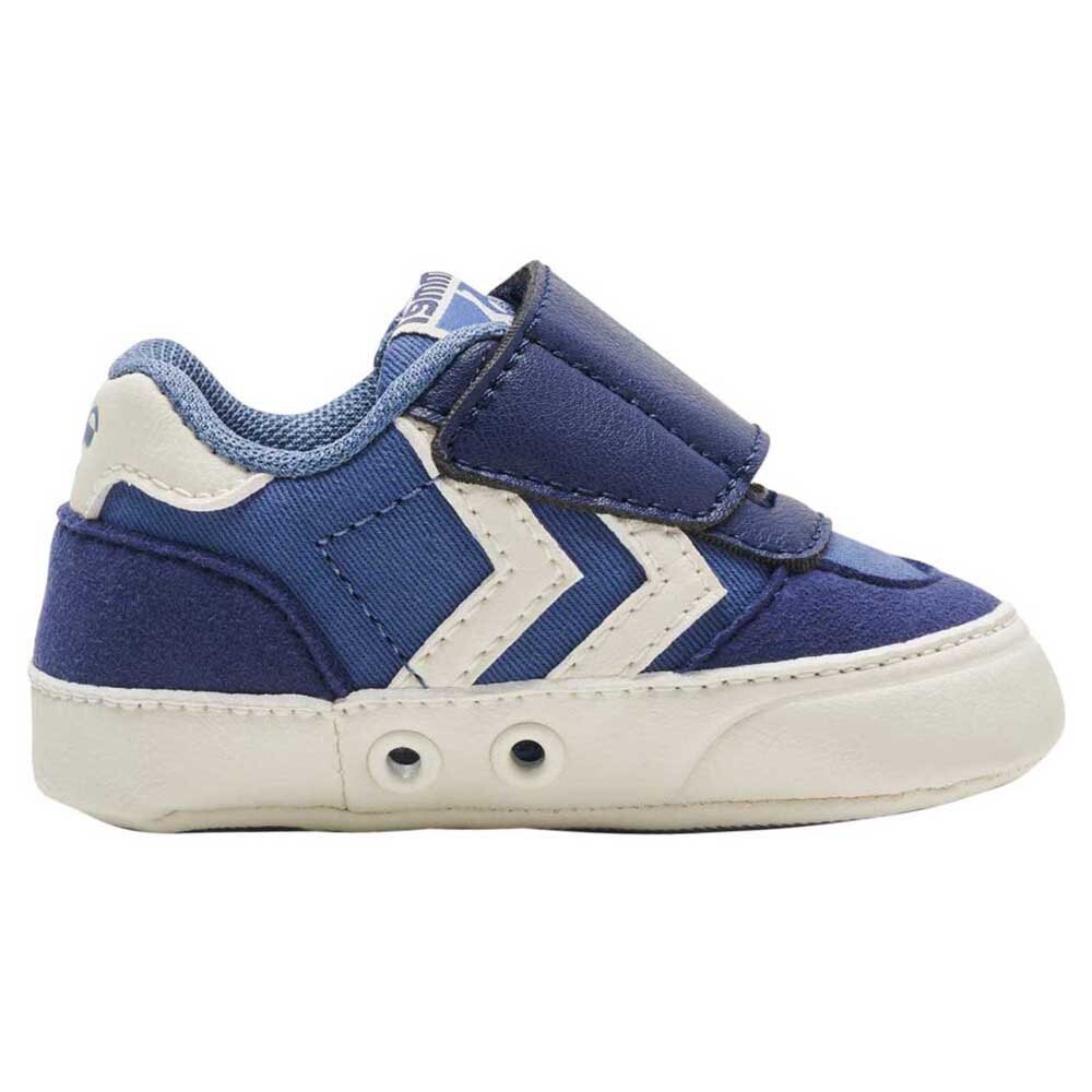 Кроссовки Hummel Stadil Low Crib, синий 
Кроссовки Hummel Stadil Low Crib, синий