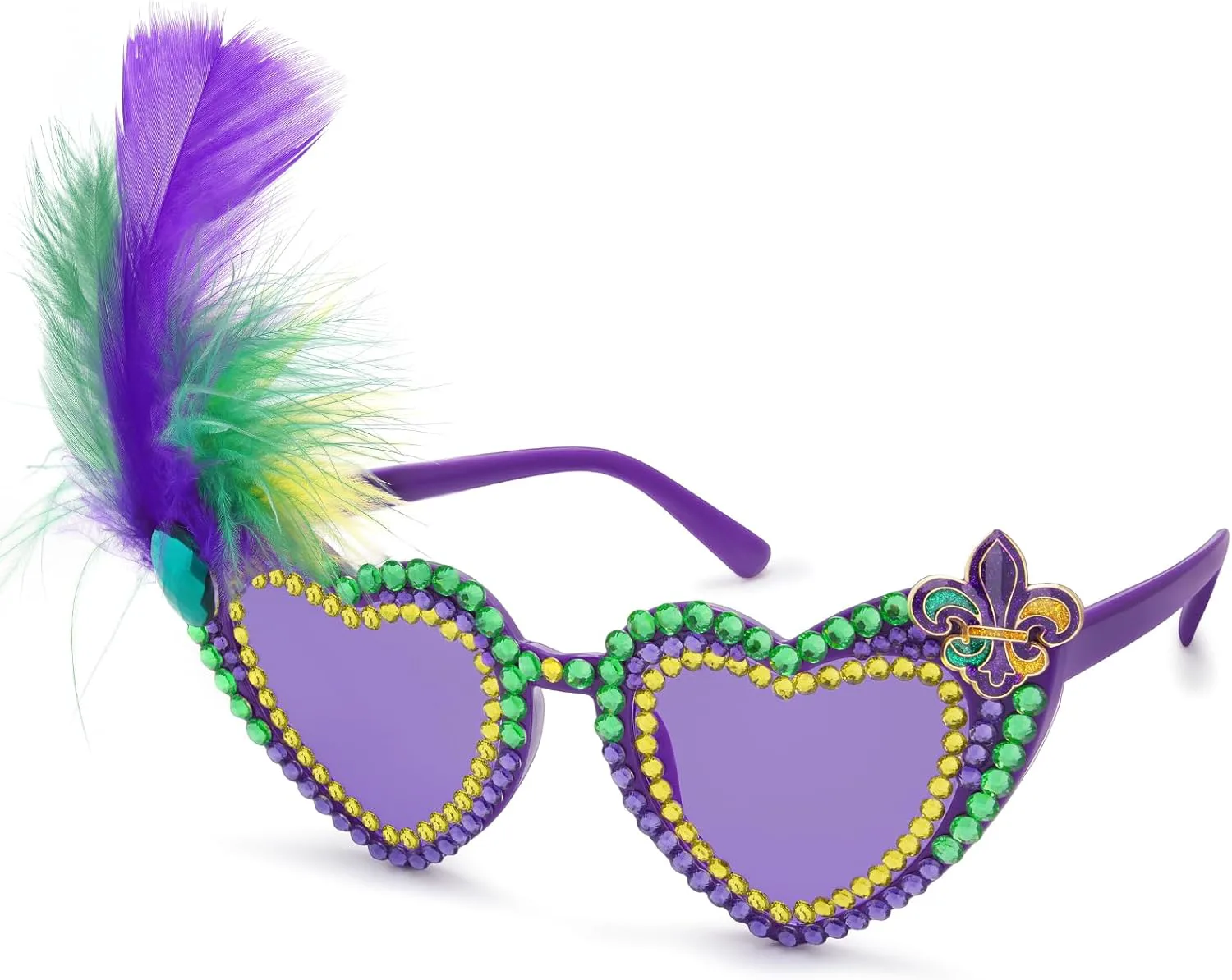 Солнцезащитные очки Mardi для женщин, очки для фестиваля Purple Heart, вечеринки, карнавала в Новом Орлеане, парада, аксессуаров для наряда Grad GIGIMOTTE, Style-a
Солнцезащитные очки Mardi для женщин, очки для фестиваля Purple Heart, вечеринки, карнавала в Новом Орлеане, парада, аксессуаров для наряда Grad GIGIMOTTE, Style-a