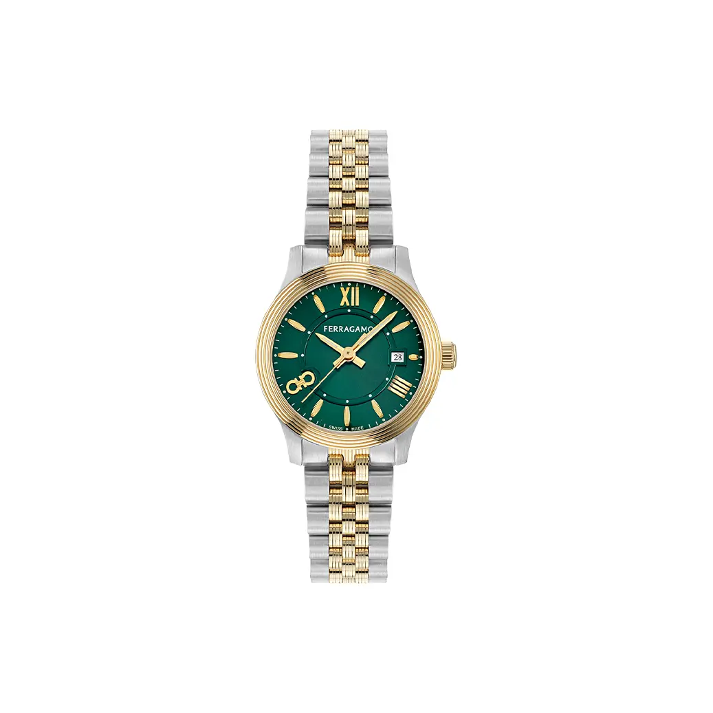 Ferragamo Часы Duo 28mm, Green
Ferragamo Часы Duo 28mm, Green