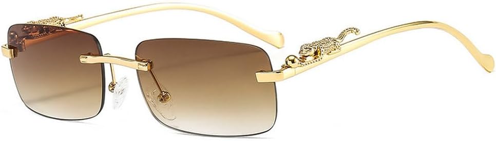 Модные маленькие прямоугольные солнцезащитные очки без оправы для женщин в стиле ретро с морской тематикой, солнцезащитные очки для мужчин с тонировкой UV400 HVTVTLA, Tea Gradient
Модные маленькие прямоугольные солнцезащитные очки без оправы для женщин в стиле ретро с морской тематикой, солнцезащитные очки для мужчин с тонировкой UV400 HVTVTLA, Tea Gradient