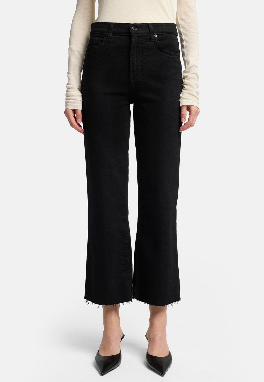 Джинсы прямого кроя STRAIGHT FIT 7 for all mankind, черный
Джинсы прямого кроя STRAIGHT FIT 7 for all mankind, черный