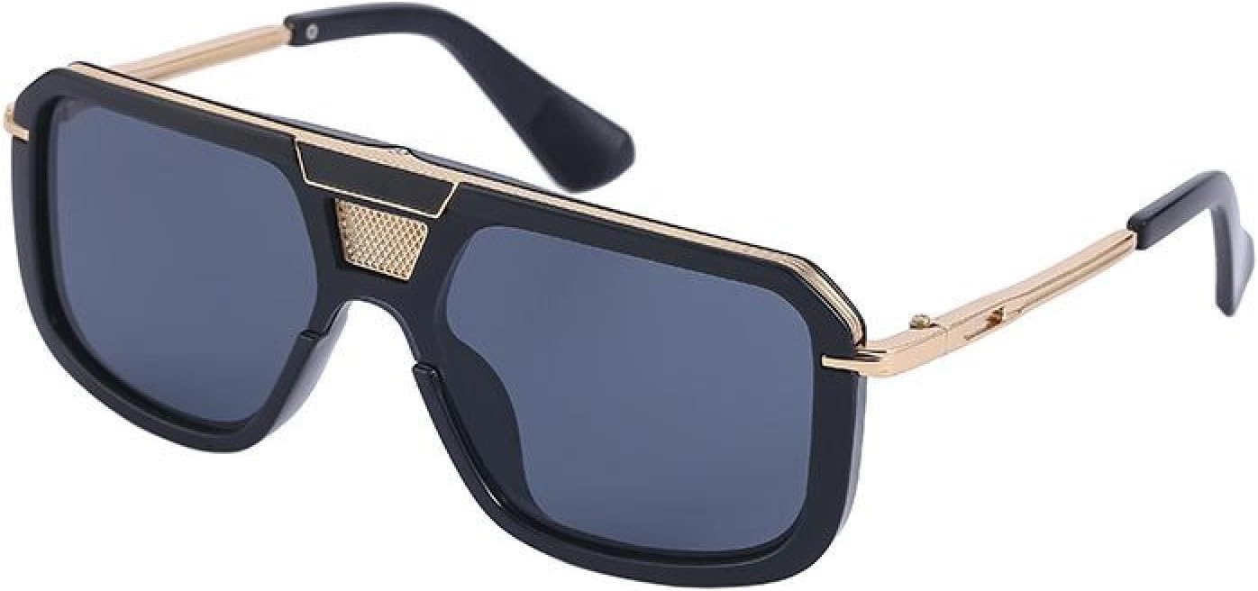 Солнцезащитные очки в стиле стимпанк для женщин и мужчин, роскошные модные солнцезащитные очки в стиле панк для мужчин, очки для вождения с плоской верхней частью, защита от УФ-излучения UV400 generic, C1goldgray
Солнцезащитные очки в стиле стимпанк для женщин и мужчин, роскошные модные солнцезащитные очки в стиле панк для мужчин, очки для вождения с плоской верхней частью, защита от УФ-излучения UV400 generic, C1goldgray